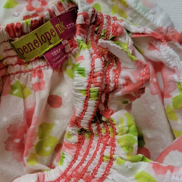 mixed brands 2-pack lightweight summer blouse bundle 18 months baby girl - Picture 7 of 10